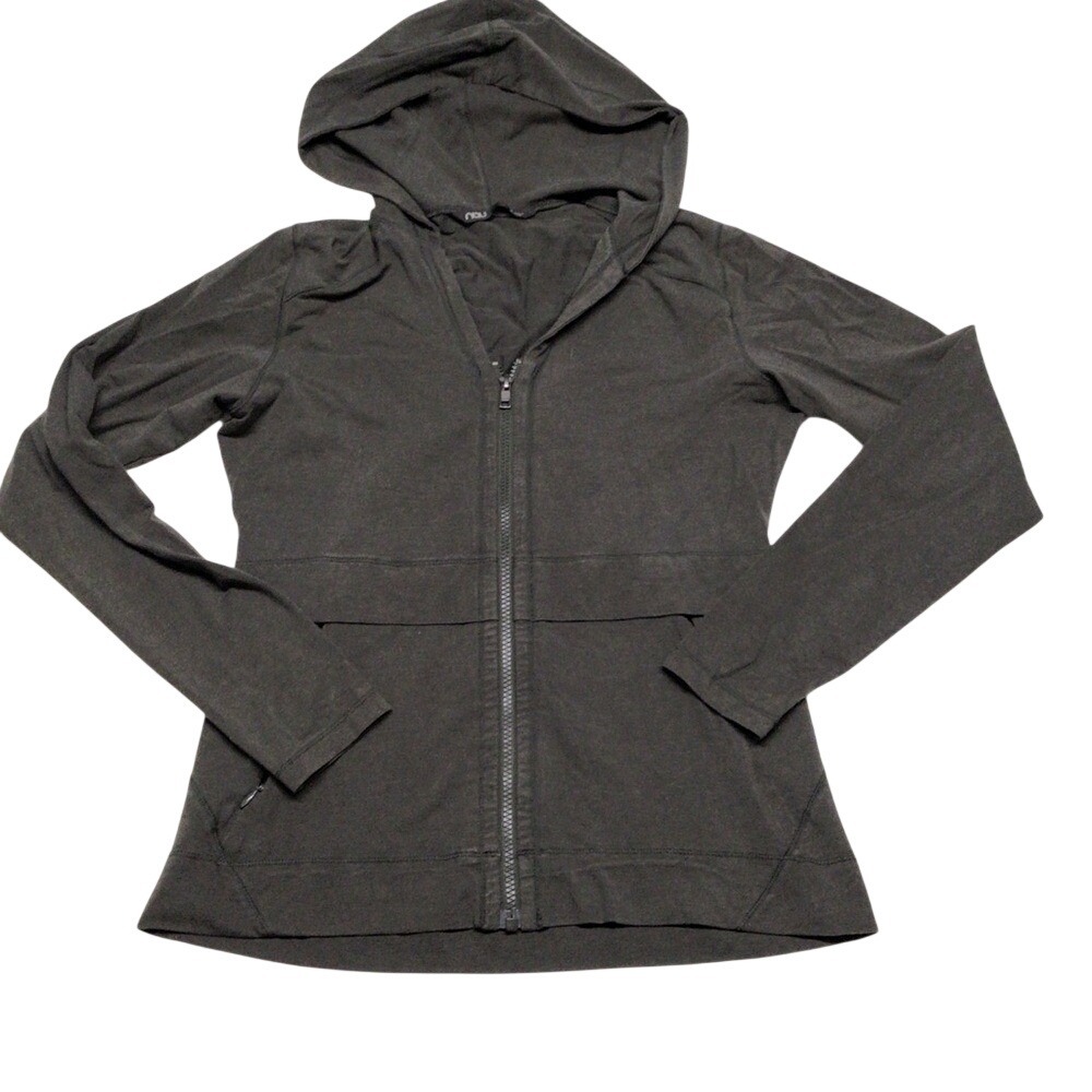 Nau zip up stretch hoodie women's‎ size small